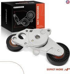 A-Premium Belt Tensioner Assembly with 2 Pulleys Compatible with Toyota Camry