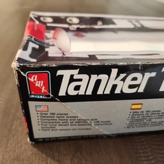 AMT Ertl Amoco Tanker Trailer 1/25 Model Kit 6698 Open Box Sealed Parts Vintage