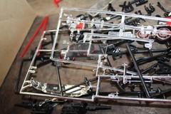 1974 Vintage Monogram Partially Built Model Kit in Box 1958 Ford T-Bird