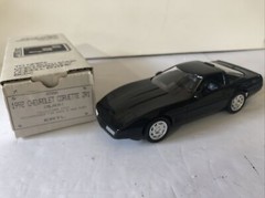 1992 Chevrolet Corvette ZR1 Dealer Promo Car BLACK 1:25 AMT / ERTL #6566