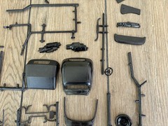 Vintage 1970s AMT ’36 Ford Coupe Model Kit #A136 (Partial Build) +FAST SHIPPING!