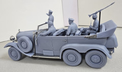 Mercedes Benz W-31 Type G4 Model Kit Scale 1/20-1/24