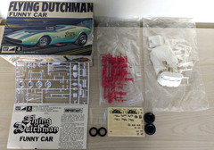 ULTRA RARE *SEALED-BAGS ORIGINAL VINTAGE MPC FLYING DUTCHMAN FUNNY CAR KIT *LNIB