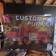 AMT Custom Pumper Fire Truck 1:25 Super-Detail Model Kit AMT1053/06
