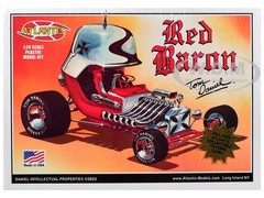 SKILL 2 MODEL KIT RED BARON SHOW ROD 1/24 SCALE BY ATLANTIS ALM-6740