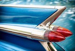Cadillac Eldorado Classic Custom Built Model Concept Hot Rod Race Promo Car 1 24