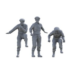Yao’s Studio SSTR87902A 1/87 Military Model French Tank Soldiers