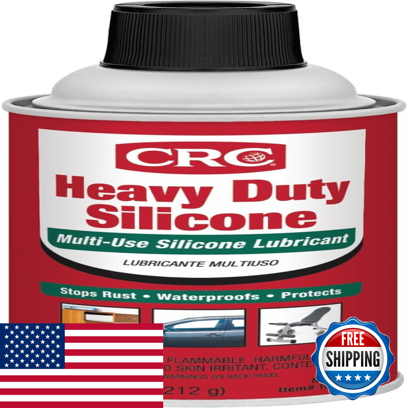 Crc 05074-12Pk Heavy Duty Silicone Spray 7.5 Fl. Oz. 12 Pack