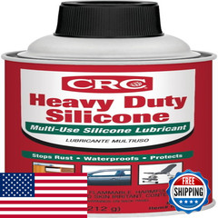 Crc 05074-12Pk Heavy Duty Silicone Spray 7.5 Fl. Oz. 12 Pack