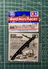 Tamiya MINI 4WD FRP PLATE FOR SUPER X CHASSIS 15242