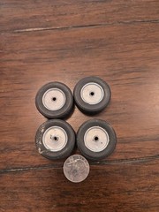 scale Model Kit Parts Wheels Vintage