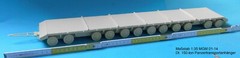 MGM 01-14 1/35 Resin WWII German 150 Ton Tank Transporter – Trailer