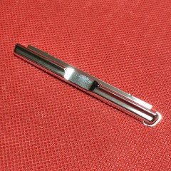 Chrome Rear Bumper 1970 Ford F-100 4×4 Pickup 1:25 scale model car part Moebius