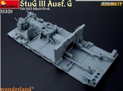 MINIART 35335 1/35 Scale StuG III Ausf. G Feb 1943 Alkett Prod. Interior Kit