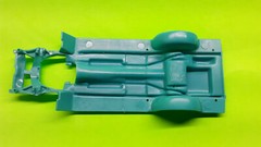 57 1957 Chevy Bel Air 1/25 Bare Frame Chassis AMT Model Car Part