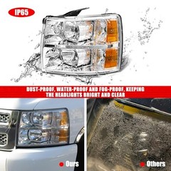 Chevy Silverado Headlight Assembly for 2007-2013 Chevy Silverado 1500/2007