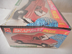 AMT Snap Fast Plus 1996 Dodge Ram Dually #8237 Model Kit 1/25 NOS