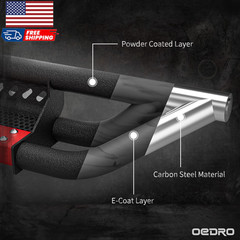 6 Inch Running Boards Compatible with 2019-2025 Chevy Silverado/Gmc Sierra 1500