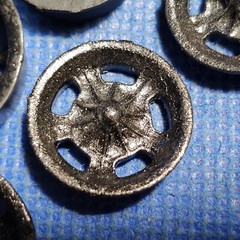 🌟 Slotted Mag Wheels 1:25 or 1:24 Scale 1000s Model Car Parts 4 Sale