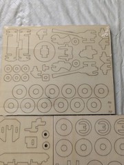 Three DIY Kits, Military Series Vehicles, Build It Yourself, Wood, NEW