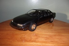 Ertl/AMT 1989 Chevy Beretta GT Promo Car with Original Box, Black metallic, NIB