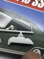 FOB 70 Chevy Monte Carlo Fender Skirts Custom Low Rider AMT 1:25 LBR Model Parts