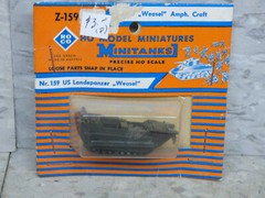 Roco Minitanks (NEW) 1/87 Z-159 WWII US Weasel Amphibious Armore Craft Lot#5809K