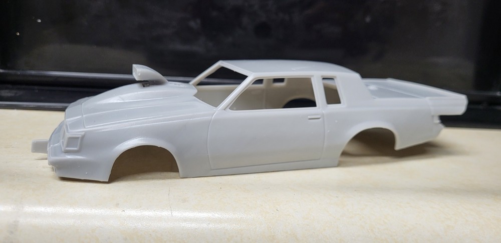 1/24 scale resin 3d printed Outlaw Blown Buick GNX Regal drag body slot car