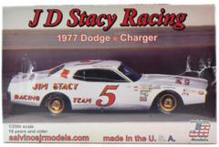 Salvinos JR Models “JD Stacy Racing” Neil Bonnett 1977 Dodge Charger 1/25 Kit