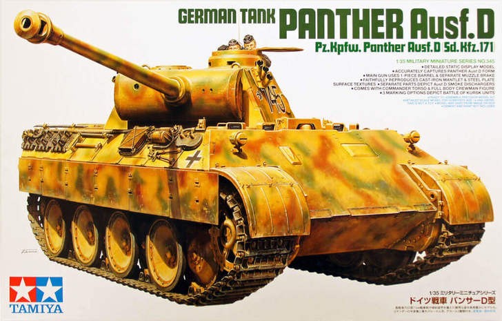 Tamiya 1/35 German Panther Ausf.D 35345