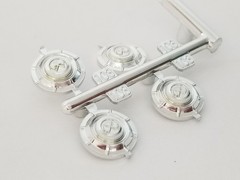 1960 Chevrolet Nomad Station Wagon SMALL HUBCAPS from AMT 1:25 Model Kit 60