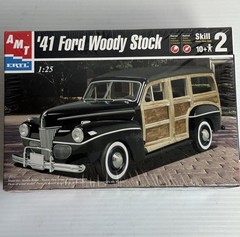 AMT ERTL 1941 Ford Woody Stock 1:25 30051 Model Kit Factory Sealed NIB (2001)