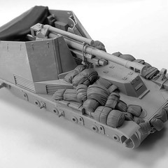 1:35 Casting Resin Model Assembly Kit, GK,Tank Resin Wrapped Modified Parts, …