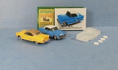 New! SMC-873 1955 Mercury Monterey Conv. Top Up HO-1/87th Scale Clear Resin Kit