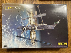 MIR Space Station – Heller 1/125 Assembly Started Spacecraft Kit#80442