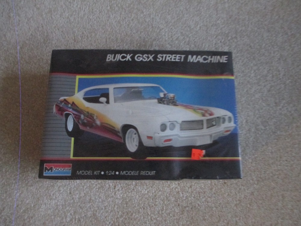1989 Monogram 1/24 Buick GSX Street Machine Plastic Model Kit Factory Sealed