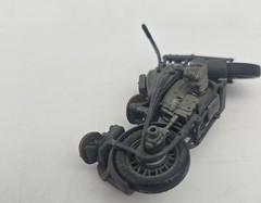 1 Prebuilt German Motorcycle WWII Model / Train Railroad Military Village