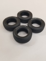 PAD PRINTED GOODYEAR TIRES from 69 Ford Torino AMT 1:25 Model Kit