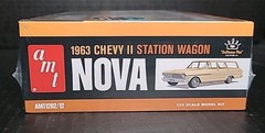 AMT 1/25 1963 Chevy II Nova Station Wagon Kit# 1202/12 Factory Sealed