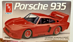Vintage 1991 AMT ERTL Porsche 935 1:24 Scale #8866 Model Kit PARTS STILL SEALED