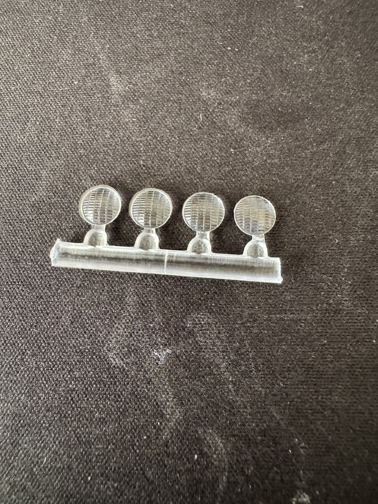AMT 31838 1/25 57 Ford Fairlane Parts Kit Bash Clear Misc Lenses 4