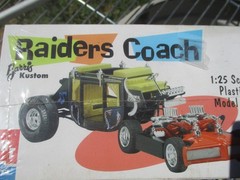 🔥AMT 30261 Barris Raiders Coach CUSTOM SHOW CAR 1/25 WRAPPED 2000 Issue GTO