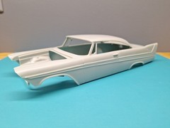 Revell AMT Ertl Monogram MPC 1/25 Model Part 1958 Plymouth Belvedere Body Kit