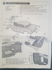 ONE HEADLIGHT LENS 1954 Chevrolet from Revell 1:25 Model Kit 54 Chevy Highboy