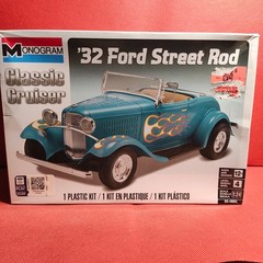 Chrome Reverse Wheels 1932 Ford Convertible 1:24 Scale Model Car Part Monogram