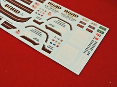 AMT Mack R685ST Semi Truck Decal Sheet 1/25