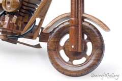 H-D NIGHT TRAIN Motorbike Models Handmade Unique Wooden Gifts Hobbies
