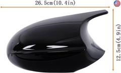 Door Side Mirror Covers Mirror caps for Cars Rear View Cap for 3-Series E90 E92