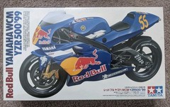 New Sealed 1999 Tamiya Red Bull Yamaha YZR500 Moto GP 14086 1/12 Scale Model Kit