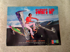 SURFS UP RARE Model Kit PYRO 1/8th Scale Surf Trailer Bicycle open box sealed